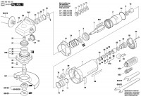 Bosch 0 607 352 102 550 WATT-SERIE Angle Grinder Spare Parts